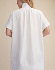 Daylight Bloom Mini Dress-White