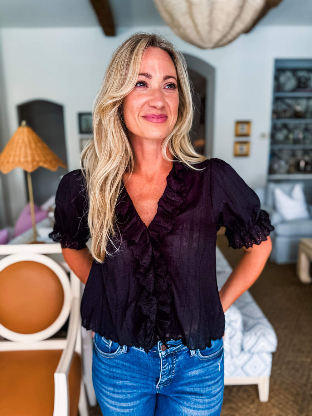 Back to Chic Top-Black