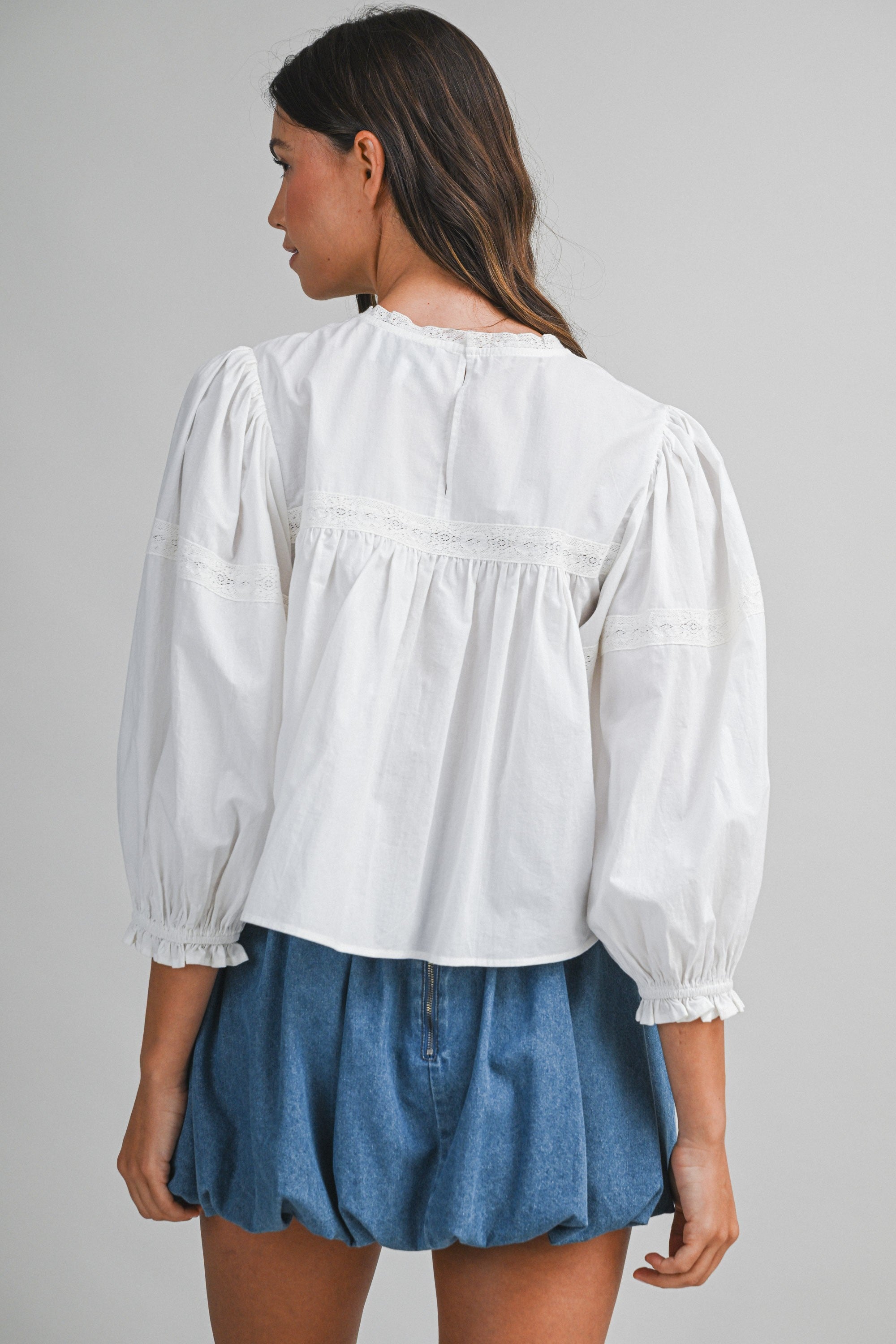 Love Note Pintuck Top
