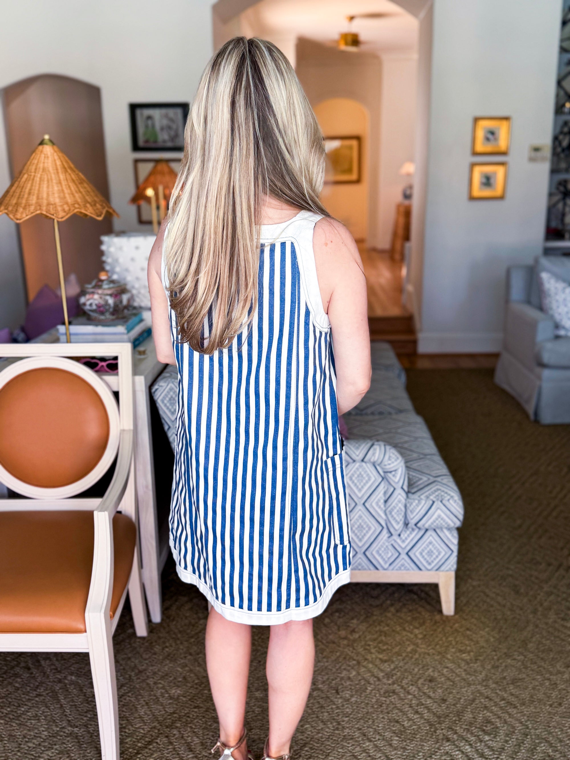 Sconset Denim Mini Dress