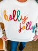 Holly Jolly Embroidered Sweater