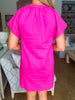 Weekend Vibes Mini Dress- Pink