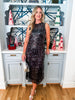 Stand Out Sequin Midi Dress