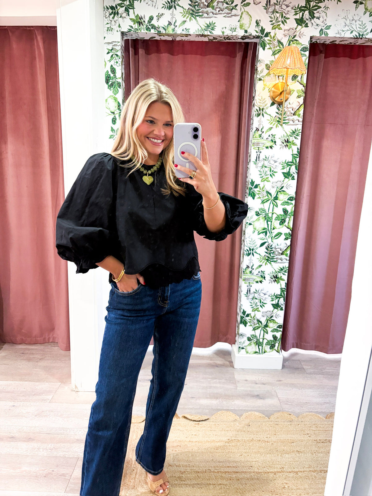 La Belle Puff Sleeve Top