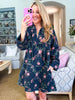 Country Fields Floral Mini Dress