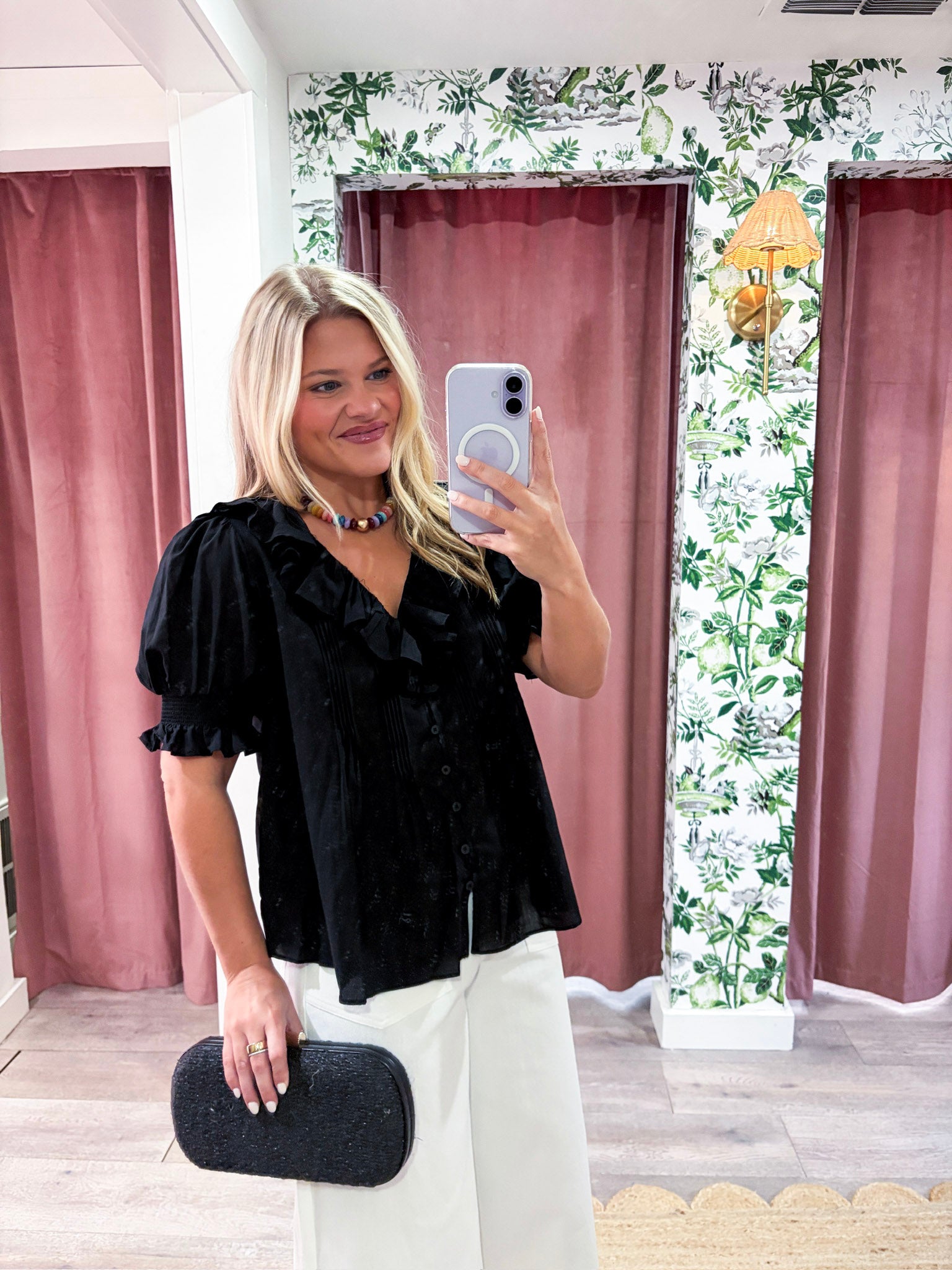 Primrose Poplin Top