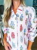 Cheery Meadows Floral Top-Lilac