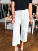 Soft Wide Leg Pants- Off White