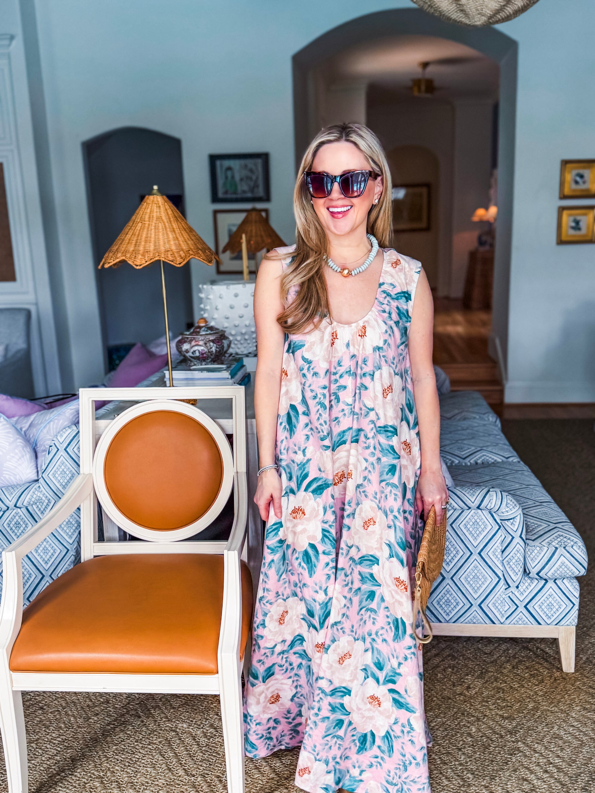 Edith Floral Maxi Dress