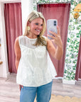 Celeste Lace Top