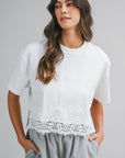 Coconut Kiss Lace Top