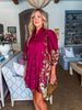 Crimson Petal Mini Dress