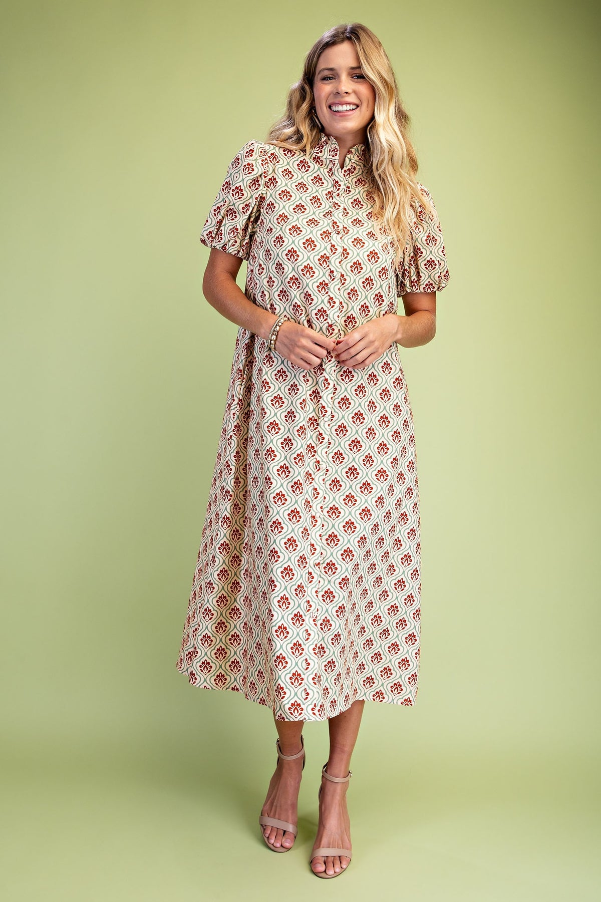 Garden Veranda Midi Dress