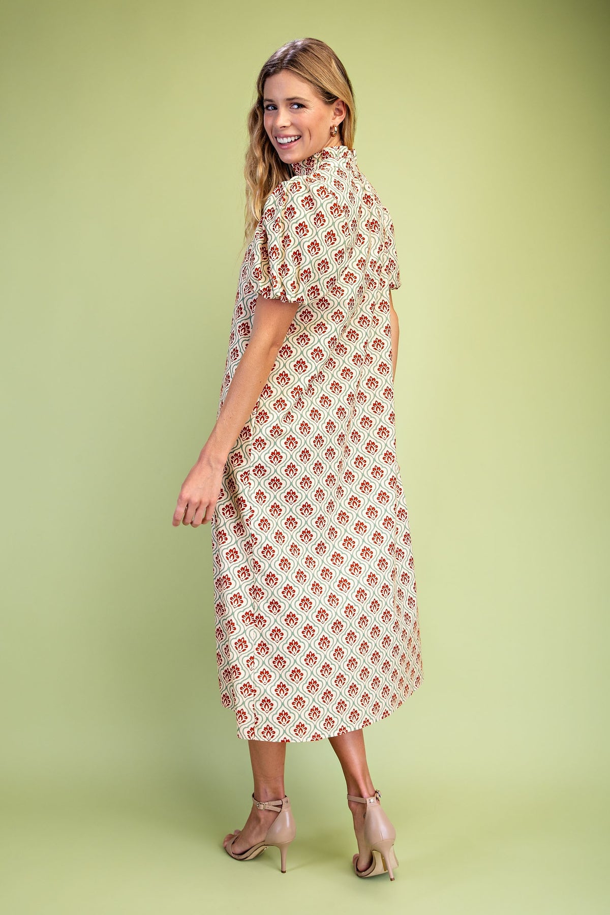 Garden Veranda Midi Dress
