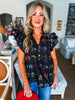 Sweet Shadows Floral Top