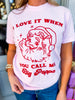 Big Poppa Santa Holiday Tee