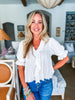 Back to Chic Top-White