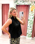Monte Carlo Lace Trim Top