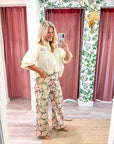 Rosemere Button Down Top-Cream
