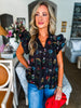 Sweet Shadows Floral Top