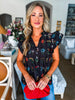 Sweet Shadows Floral Top