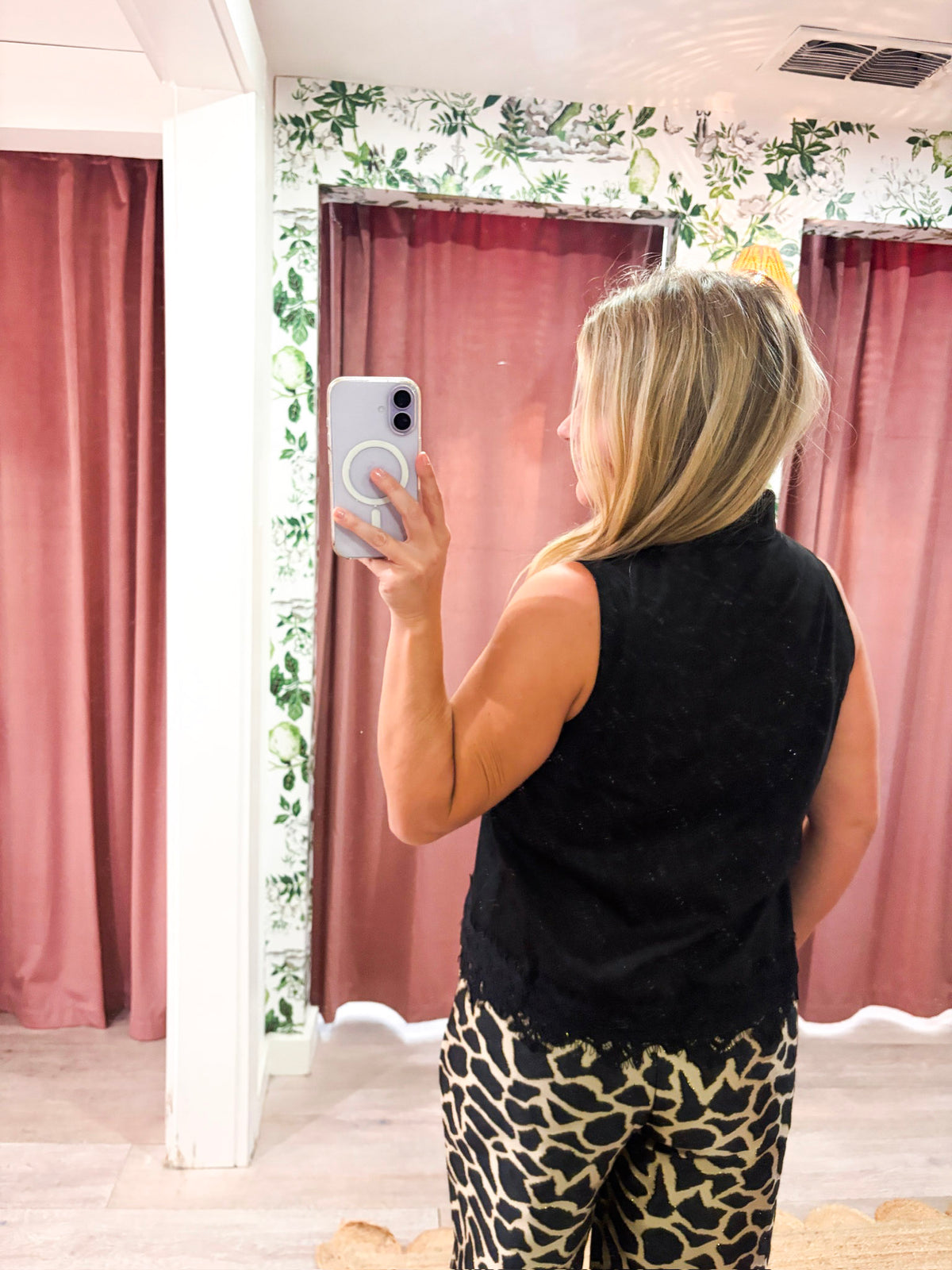 Monte Carlo Lace Trim Top