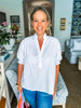 My Type Poplin Top-Off White