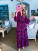 Turma Floral Tiered Maxi Dress