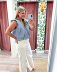 Cloud Bubble Stripe Top