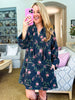 Country Fields Floral Mini Dress