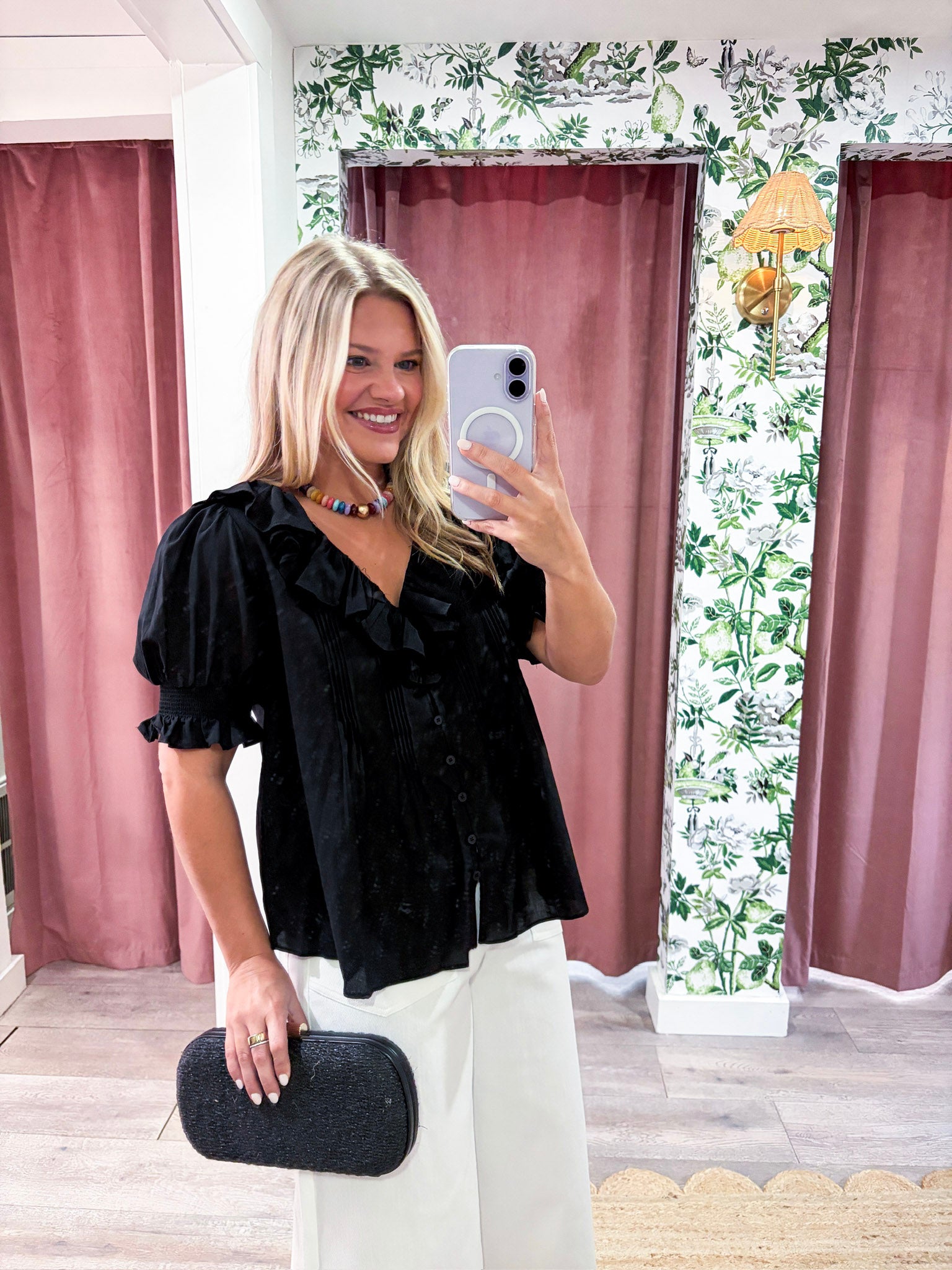 Primrose Poplin Top