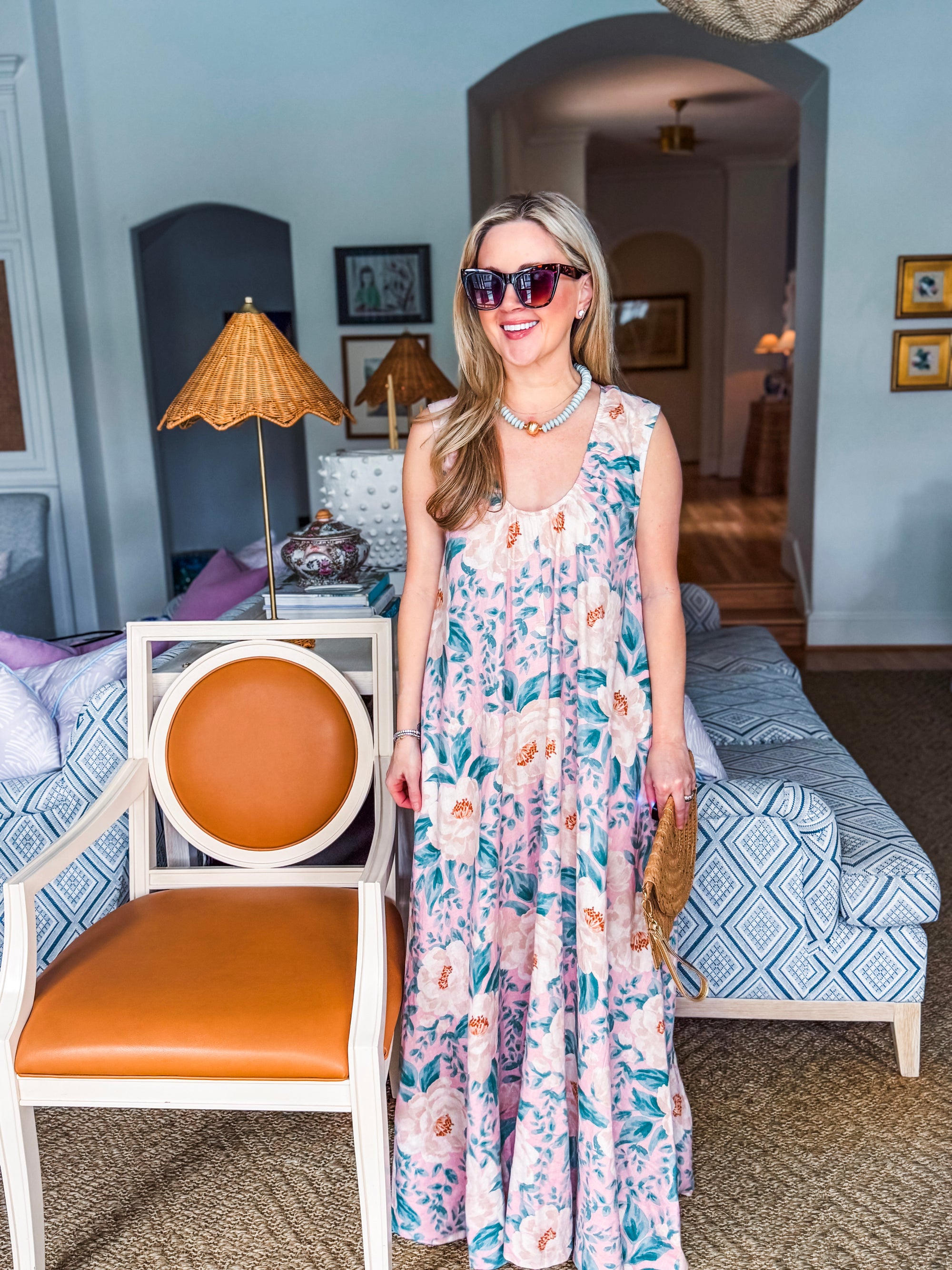 Edith Floral Maxi Dress