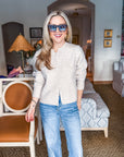 Cozy Nights Cardigan-Egg Shell