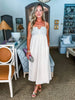 Bring the Chic Linen Midi Dress
