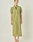 Pemberley Eyelet Midi Dress