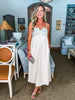Bring the Chic Linen Midi Dress