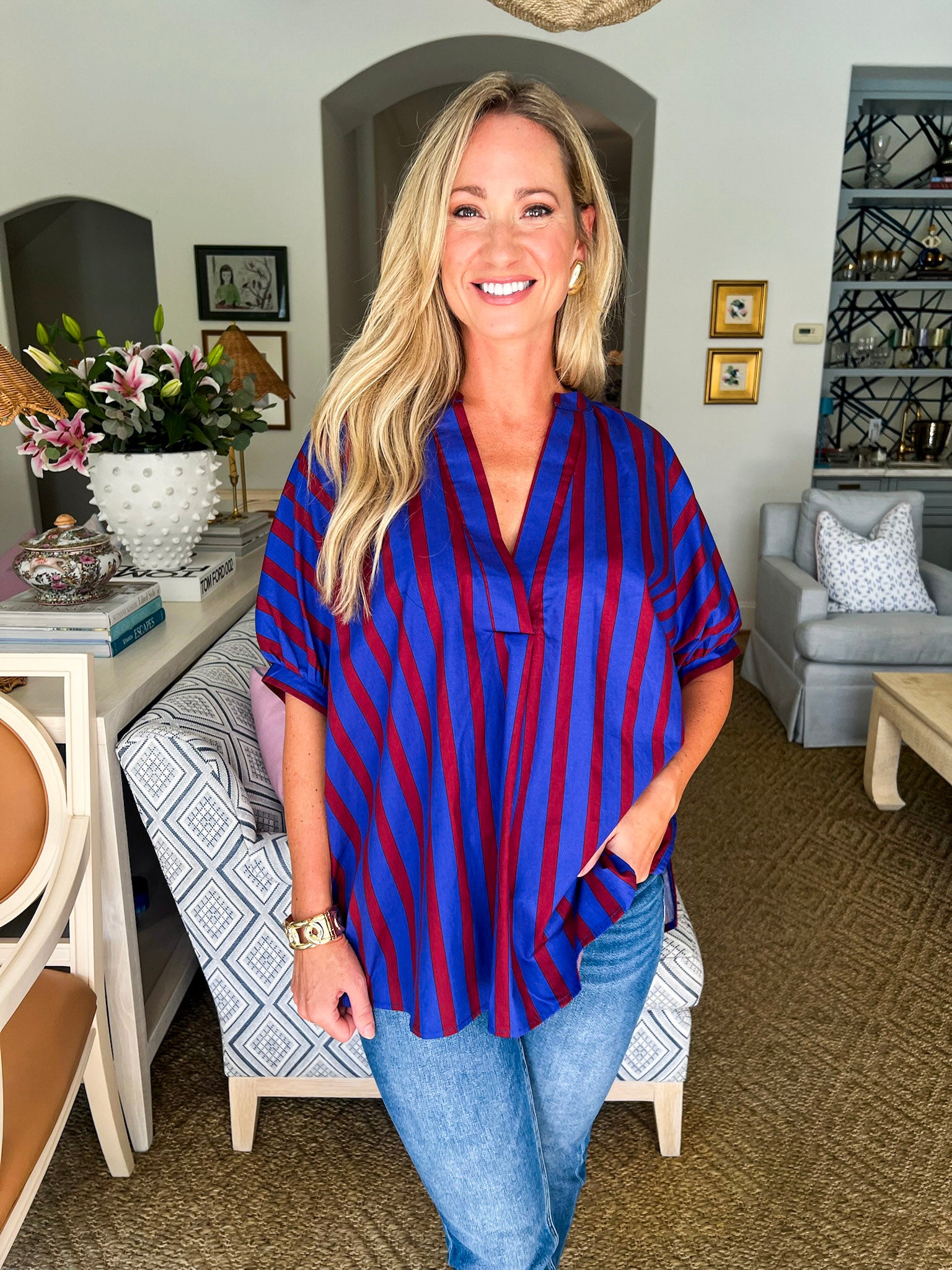 Run Around Oversized Top