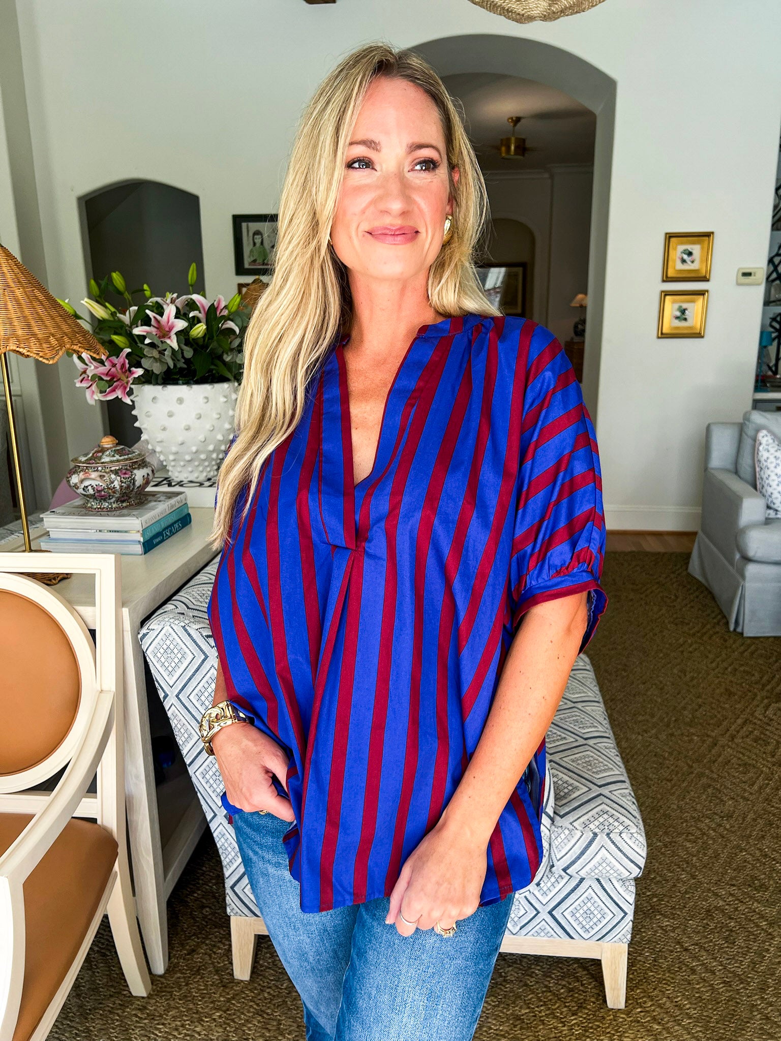 Run Around Oversized Top