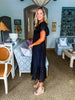 Vintage Love Smocked Midi Dress
