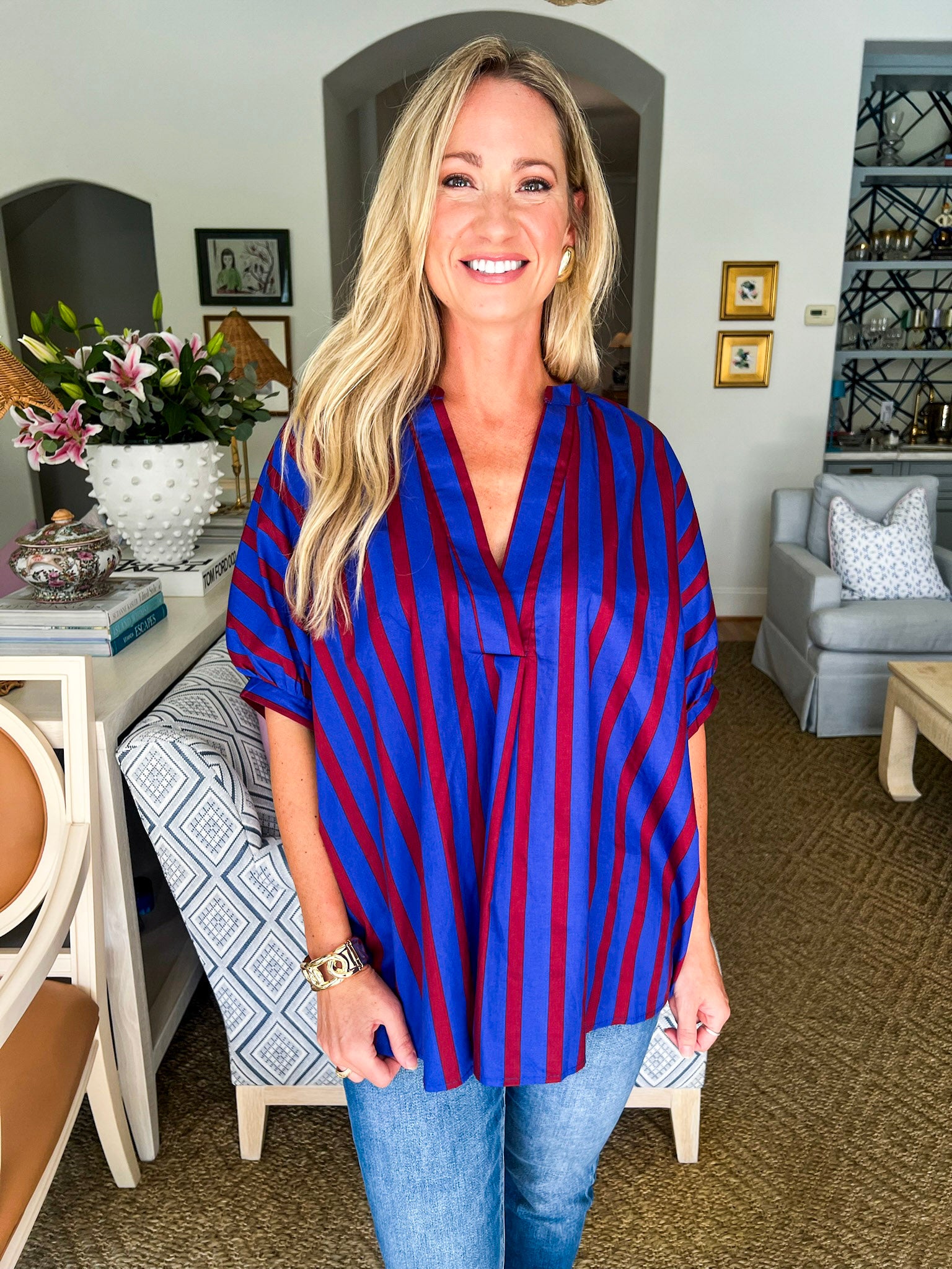 Run Around Oversized Top