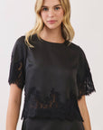 Soft Romance Satin Top
