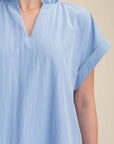 Simple Joy Midi Dress-Blue