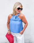 Oceanfront Halter Neck Top