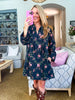 Country Fields Floral Mini Dress