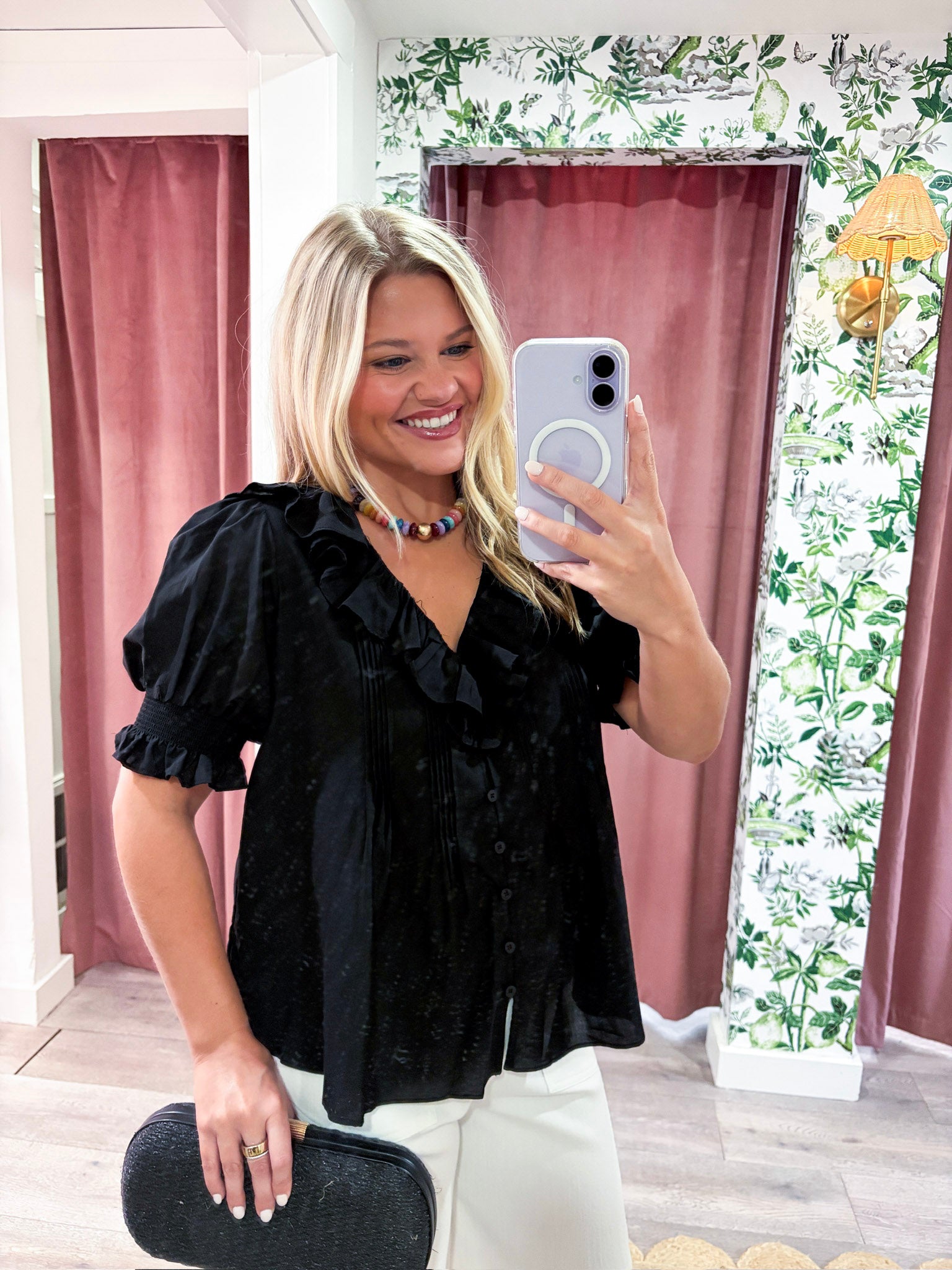 Primrose Poplin Top