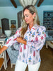 Cheery Meadows Floral Top-Lilac