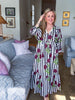 Wine & Whimsy Midi Dress