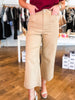 Soft Wide Leg Pants- Taupe