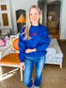 Nantucket Days Lobster Sweatshirt- Navy