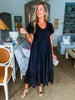 Vintage Love Smocked Midi Dress